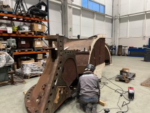 Recuperación de componentes de centrales hidroeléctricas