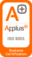 Logo de certificación ISO 9001 emitido por Applus